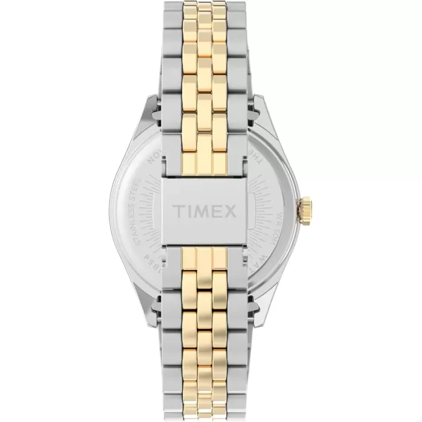 Timex Womens Legacy 36mm WatchTwoToneGreenTwoTone