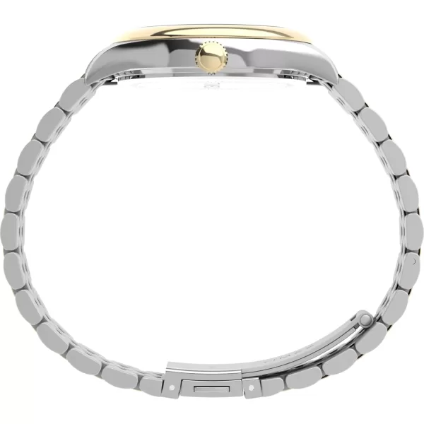 Timex Womens Legacy 36mm WatchTwoToneGreenTwoTone