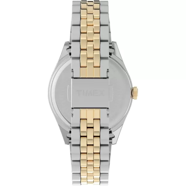 Timex Womens Legacy 36mm WatchTwoToneWhite