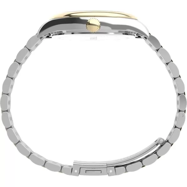Timex Womens Legacy 36mm WatchTwoToneWhite