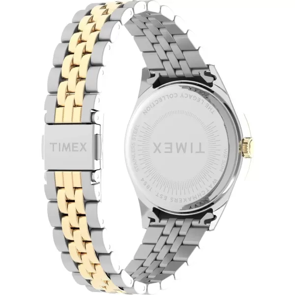 Timex Womens Legacy 36mm WatchTwoToneWhite