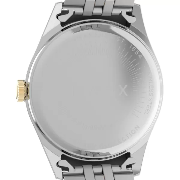 Timex Womens Legacy 36mm WatchTwoToneWhite