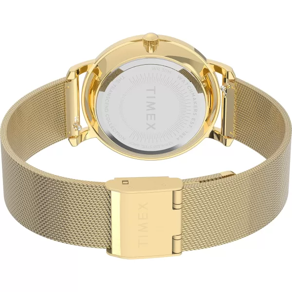 Timex Womens Transcend Celestial 34mm WatchGoldblack