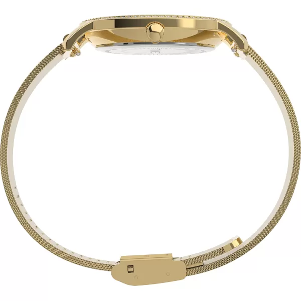 Timex Womens Transcend Celestial 34mm WatchGoldblack