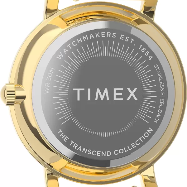 Timex Womens Transcend Celestial 34mm WatchGoldblack