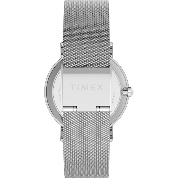 Timex Womens Transcend Celestial 34mm WatchSilverToneSilver