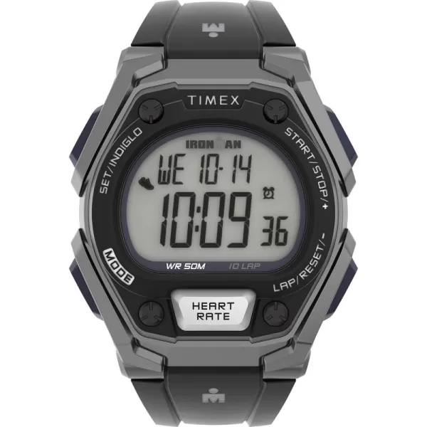 Timex Mens Ironman Classic 43mm WatchBlackGray