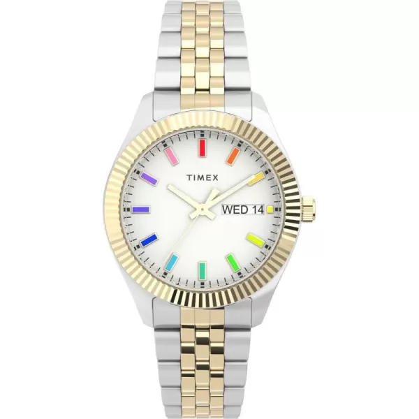 Two-Tone/White/Rainbow
