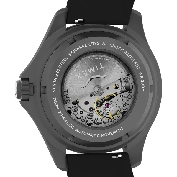 Timex 44 mm Navi XL Dive Automatic WatchBlack