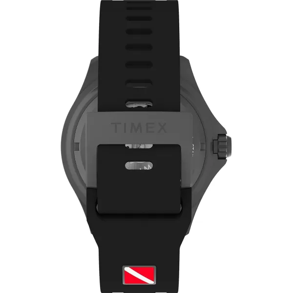 Timex 44 mm Navi XL Dive Automatic WatchBlack