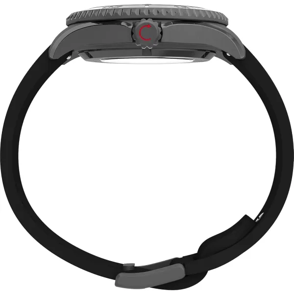 Timex 44 mm Navi XL Dive Automatic WatchBlack