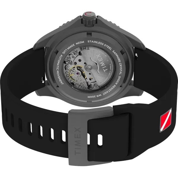 Timex 44 mm Navi XL Dive Automatic WatchBlack