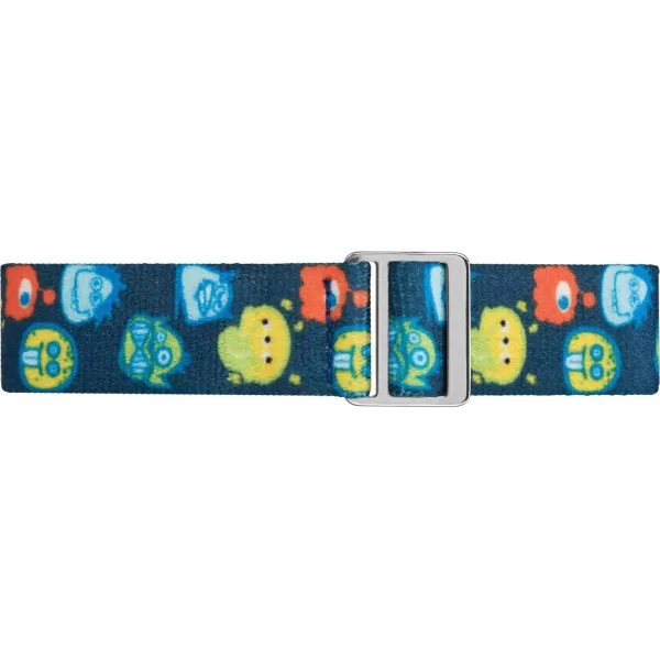 Timex Boys Time Machines Analog Elastic Fabric Strap WatchBlackMonsters