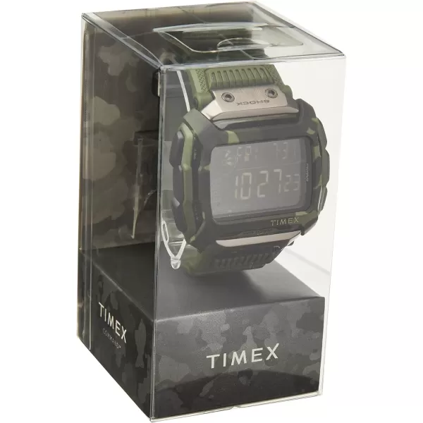 Timex Command Shock Digital CAT 54mm WatchOlive Camo