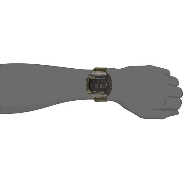 Timex Command Shock Digital CAT 54mm WatchOlive Camo