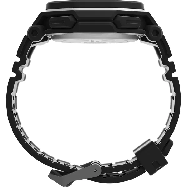 Timex Mens Command Encounter 54mm WatchBlackBlackBlack