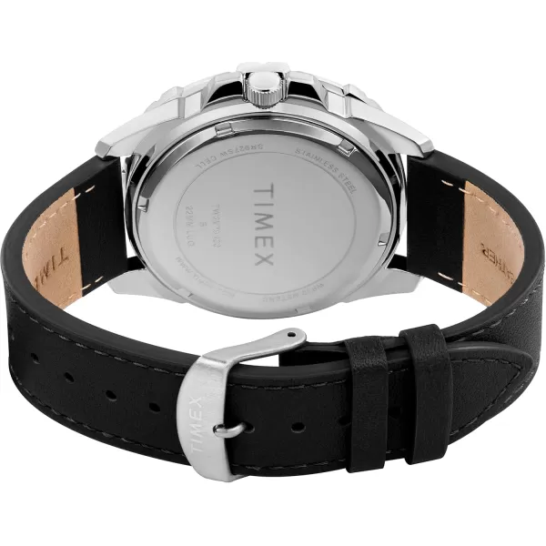 Timex Mens Dress 44mm WatchBlack