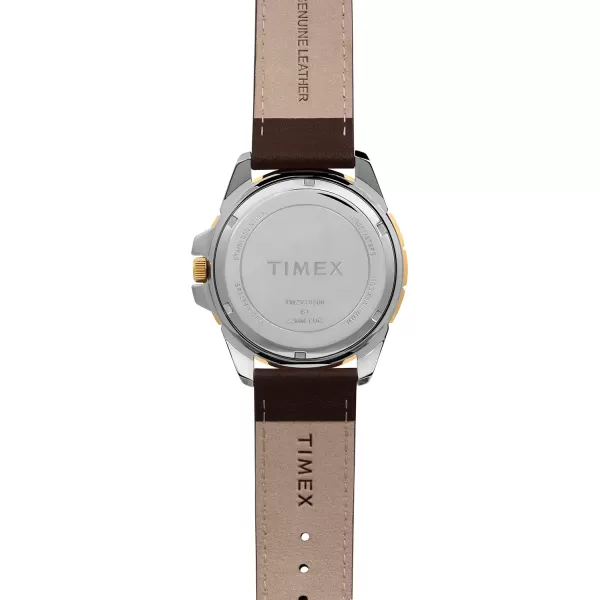 Timex Mens Dress 44mm WatchBrown