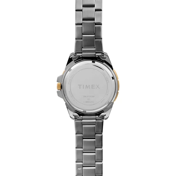 Timex Mens Dress 44mm WatchTwoTone