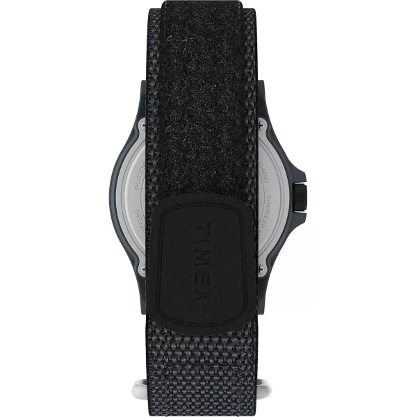 Timex Mens Expedition Acadia 40mm WatchBlackBlackBlack