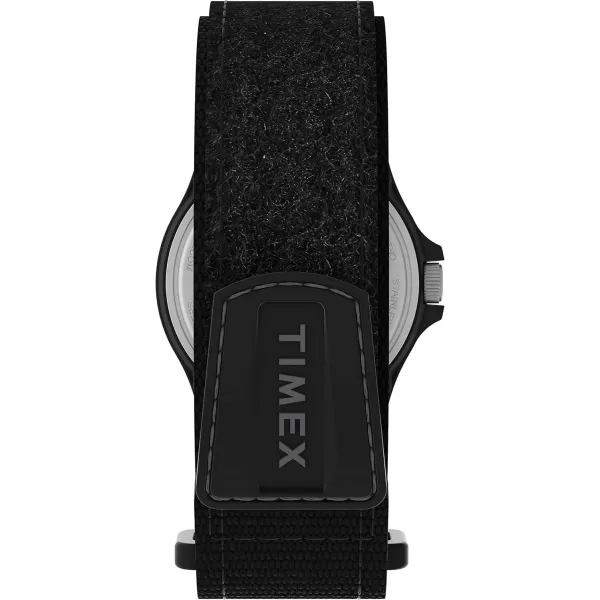 Timex Mens Expedition Acadia 40mm WatchBlackBlackBlackFastwrap