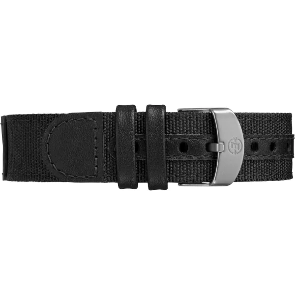 Timex Mens Expedition Acadia 40mm WatchBlackBlackBlackLeather