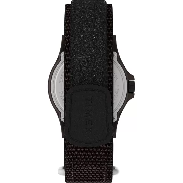 Timex Mens Expedition Acadia 40mm WatchBlackGrayBrown