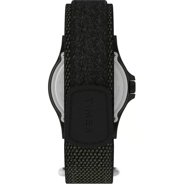 Timex Mens Expedition Acadia 40mm WatchBlackGrayGreen