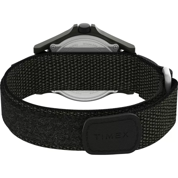 Timex Mens Expedition Acadia 40mm WatchBlackGrayGreen
