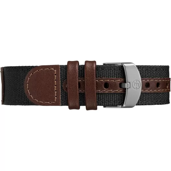 Timex Mens Expedition Acadia 40mm WatchBrownWhiteBlack
