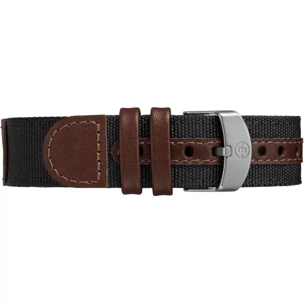 Timex Mens Expedition Acadia 40mm WatchBrownWhiteBlack