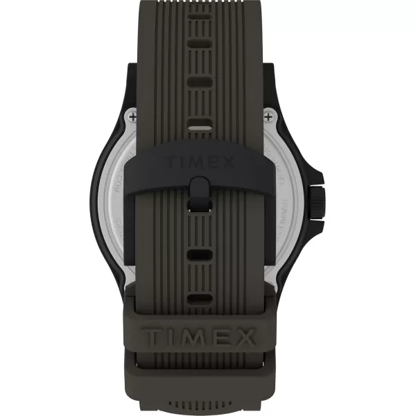 Timex Mens Expedition Acadia 40mm WatchGunmetalGreenBlack