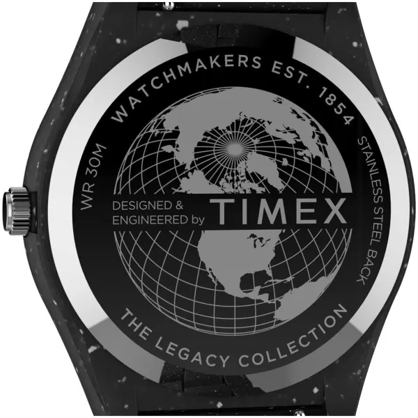 Timex Mens Legacy 42mm WatchBlackBlack