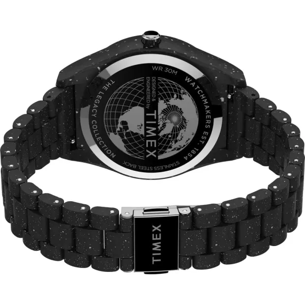 Timex Mens Legacy 42mm WatchBlackBlack