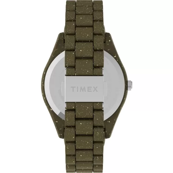 Timex Mens Legacy 42mm WatchGreenBlack