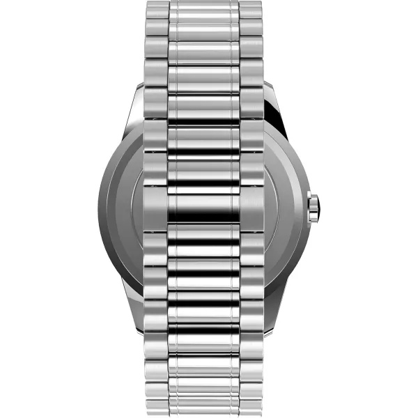 Timex Mens South Street Sport 36mm Watch Box SetSilverToneBlackSilverToneBox Set