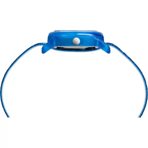 Timex TIME Machines 28mm Black Fast Wrap Kids WatchBlue Sharks