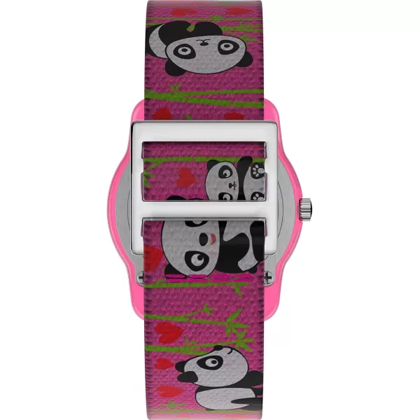 Timex TIME Machines 28mm Black Fast Wrap Kids WatchPinkPandas