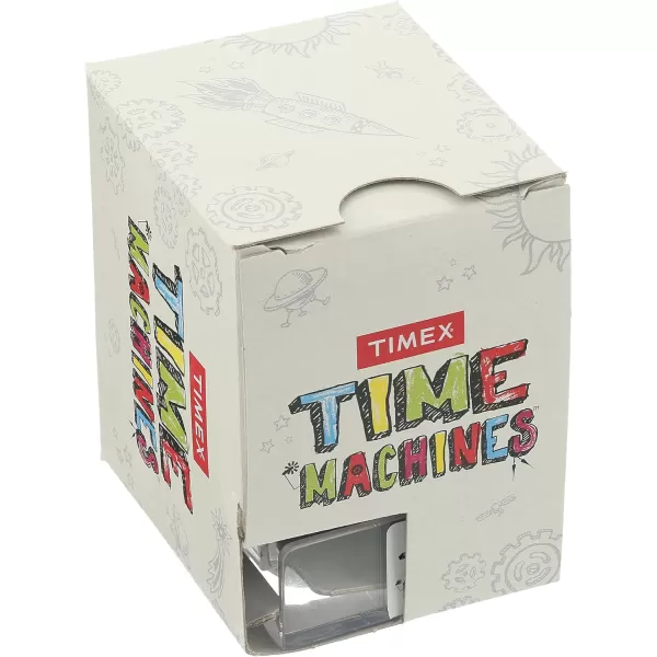 Timex TIME Machines 28mm Black Fast Wrap Kids WatchWhiteDinosaurs