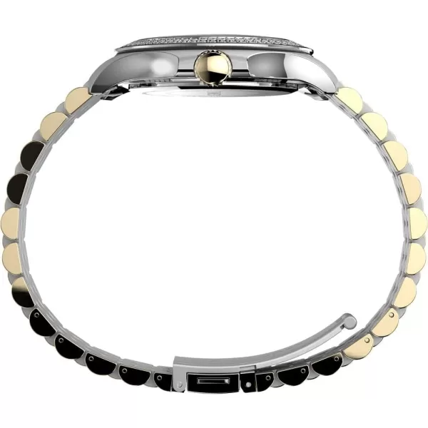 Timex Womens Kaia 40mm WatchBlackRainbow