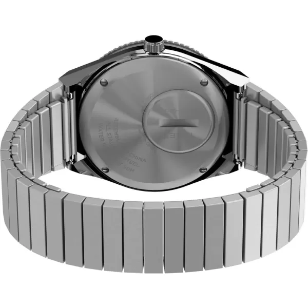 Timex Womens Q 36mm WatchSilverToneSilverTone