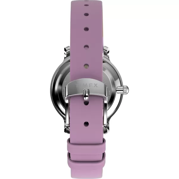 Timex Womens Transcend 31mm WatchPurpleSilverToneSilverTone