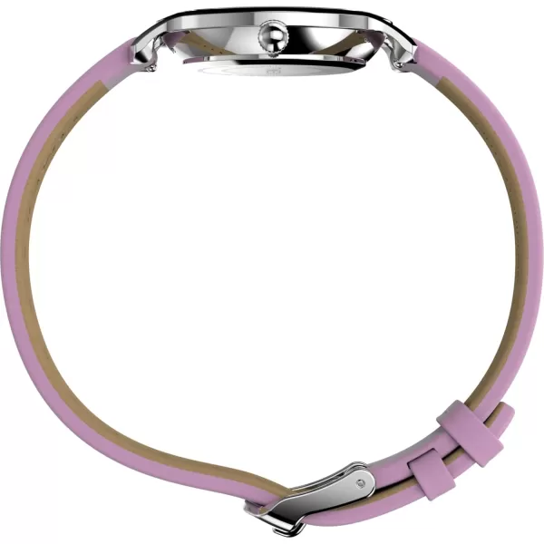 Timex Womens Transcend 31mm WatchPurpleSilverToneSilverTone