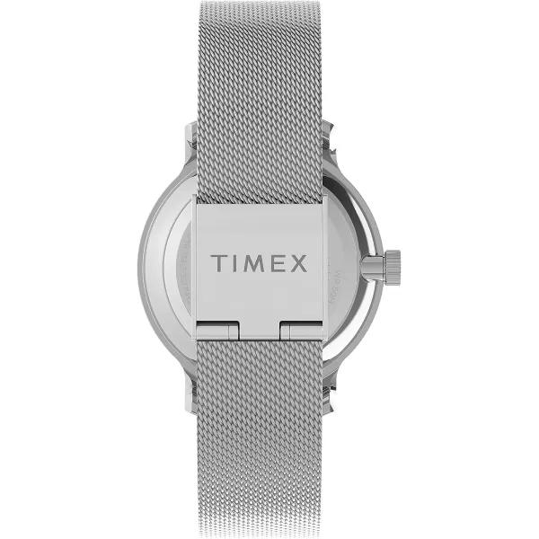 Timex Womens Transcend 31mm WatchStainless SteelSilverToneSilverTone