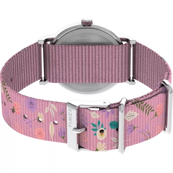 Timex X Peanuts in Bloom Womens Weekend 38mm WatchPink