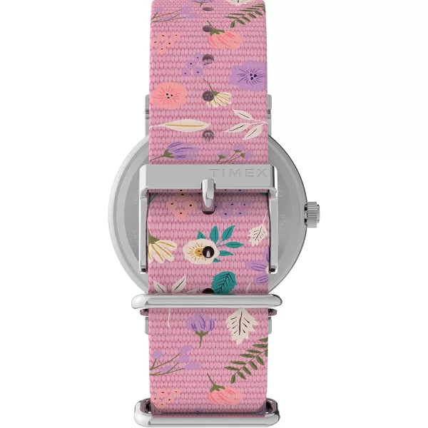 Timex X Peanuts in Bloom Womens Weekend 38mm WatchPink