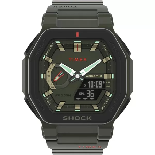 Timex Mens Command Encounter 54mm WatchGreenGreenGreen