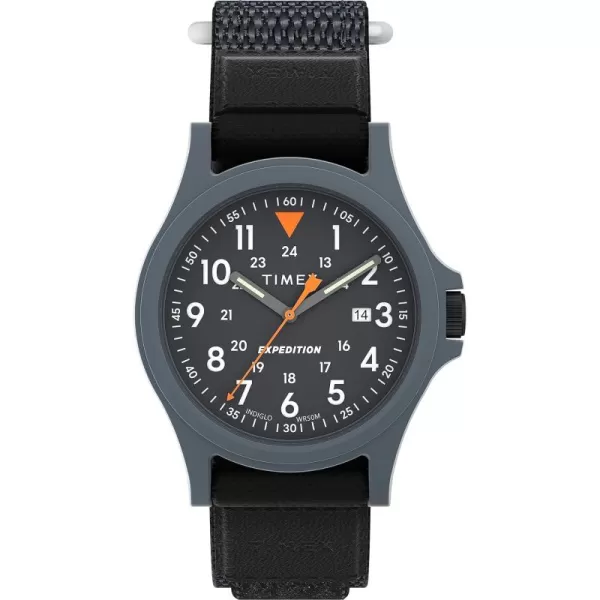Timex Mens Expedition Acadia 40mm WatchBlackBlackBlack