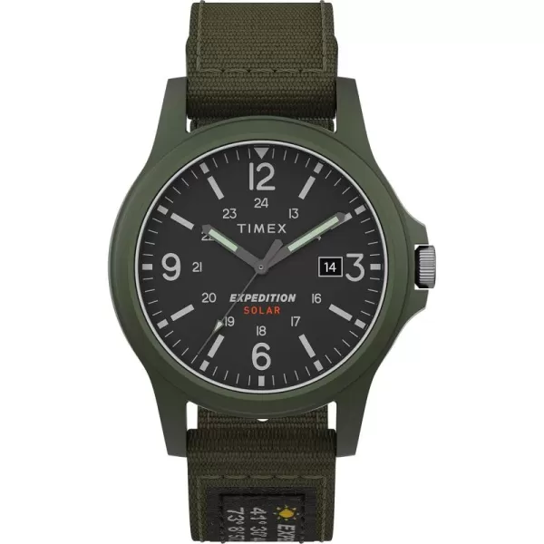 Timex Mens Expedition Acadia SolarPowered 40mm Watch