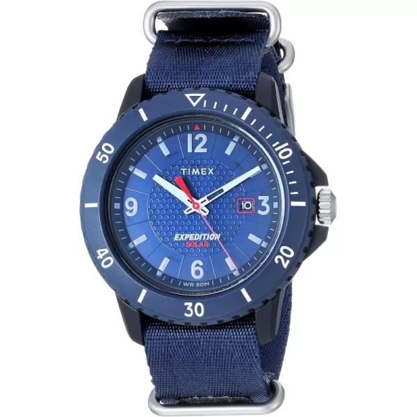 Timex Mens Expedition Gallatin SolarPowered WatchBlue